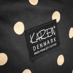 Gillian Jones Karen Beauty Box ECO Cotton - Black With Beige Dots 10072-11 -Clinique Salgsbutik gillian jones karen beauty box eco cotton black with beige dots 10072 11 1649682026