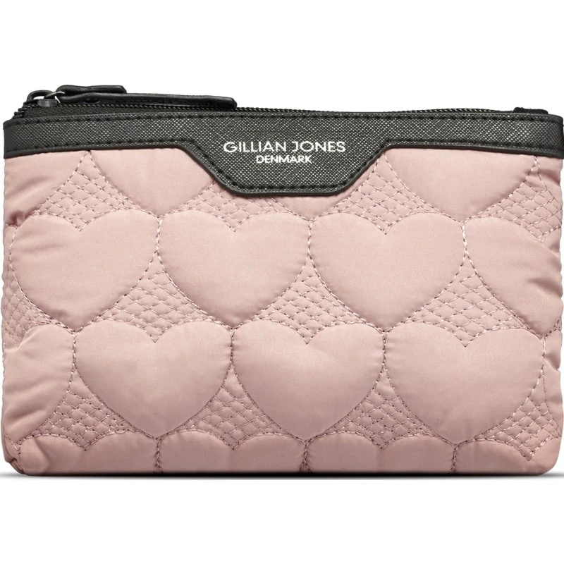 Gillian Jones Urban Makeup Bag - Quilted Heart 10063 3 Gillian Jones Urban Makeup Bag - Quilted Heart 10063