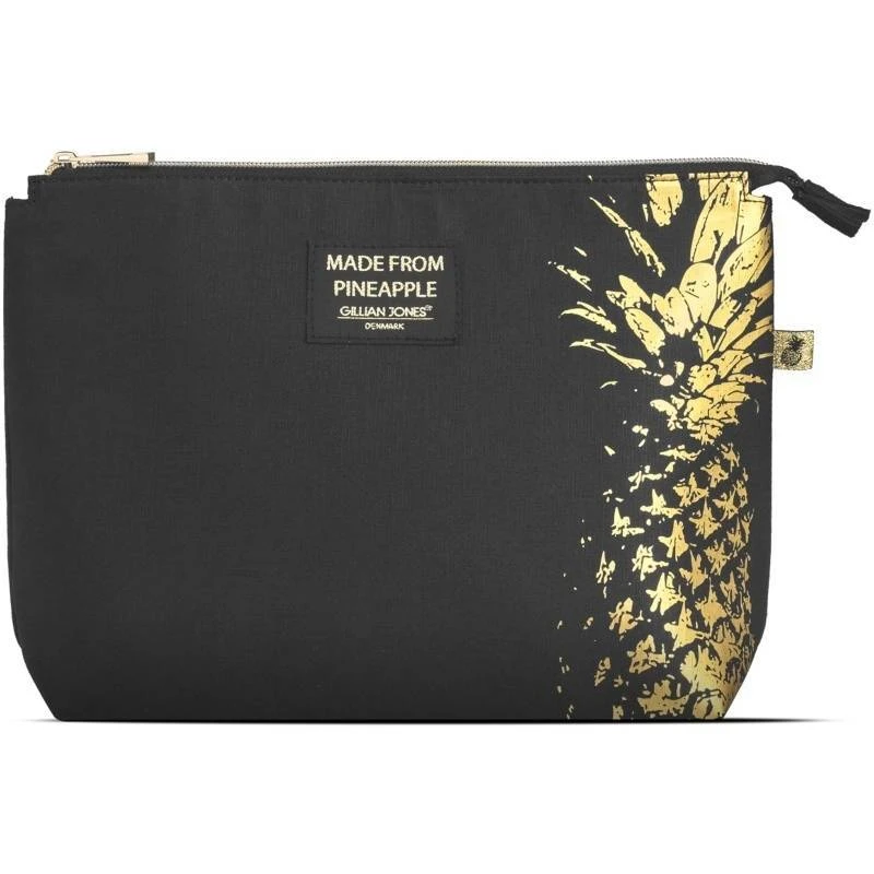 Gillian Jones Urban Pineapple Fibre Cosmetics Bag 10067-00 3 Gillian Jones Urban Pineapple Fibre Cosmetics Bag 10067-00