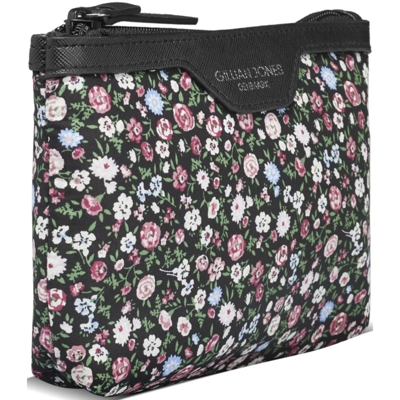 Gillian Jones Urban Travel Makeup Bag - Multi Flower 10063-751 4 Gillian Jones Urban Travel Makeup Bag - Multi Flower 10063-751 - Billede 2