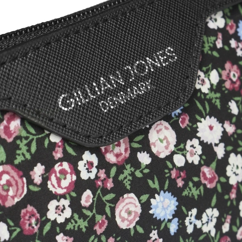 Gillian Jones Urban Travel Makeup Bag - Multi Flower 10063-751 5 Gillian Jones Urban Travel Makeup Bag - Multi Flower 10063-751 - Billede 3