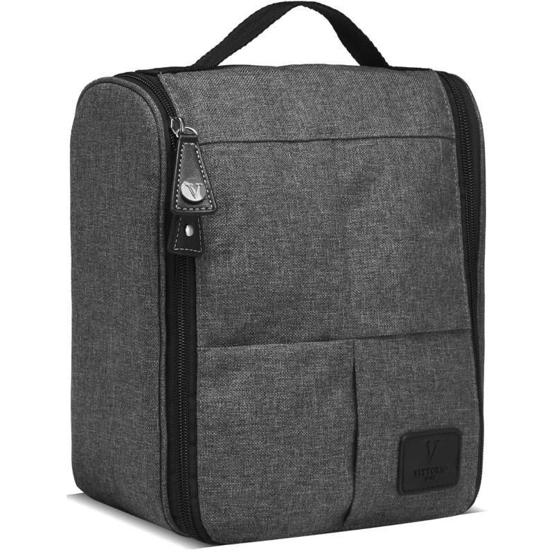 Gillian Jones Vittorio Hang Up Bag Men Grey 11027-BA 4 Gillian Jones Vittorio Hang Up Bag Men Grey 11027-BA - Billede 2