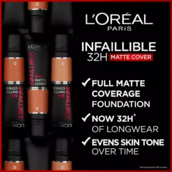 L’Oréal Paris L'Oréal Paris Cosmetics Infaillible 32H Matte Cover Foundation 30 Ml - 320 Cool Undertone -Clinique Salgsbutik loreal paris cosmetics infaillible 32h matte cover foundation 30 ml 320 cool undertone 1676377778