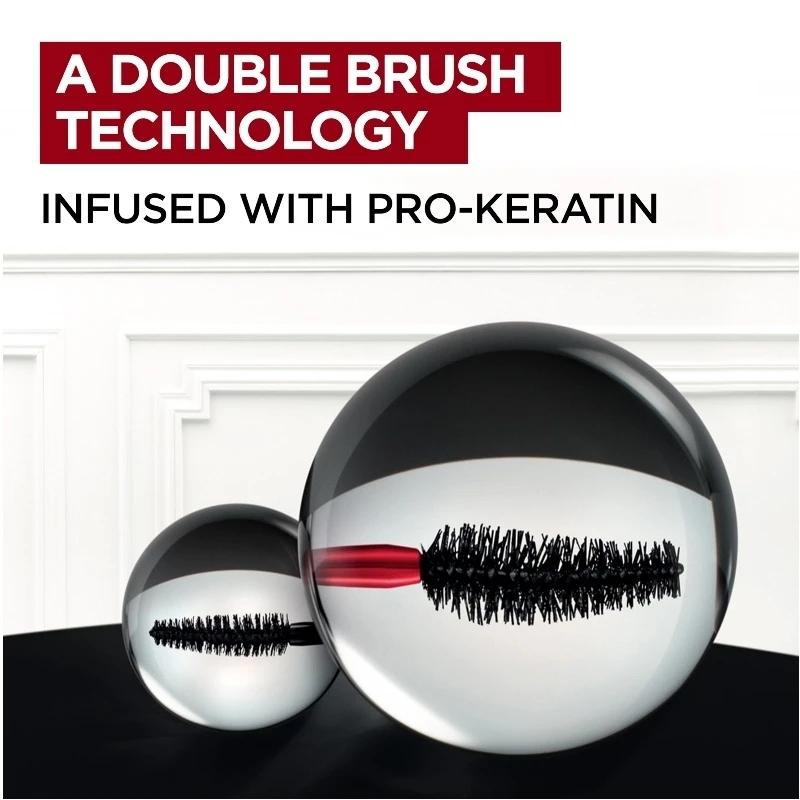 L’Oréal Paris L'Oréal Paris Cosmetics Pro XXL Mascara Lift 12 Ml - Black 8 L’Oréal Paris L'Oréal Paris Cosmetics Pro XXL Mascara Lift 12 Ml - Black - Billede 6