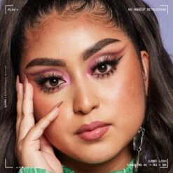 NYX PROFESSIONAL MAKEUP NYX Prof. Makeup Jumbo Lash! Longwear False Lash System Fringe Glam Kit -Clinique Salgsbutik nyx prof makeup jumbo lash longwear false lash system fringe glam kit 1661242818