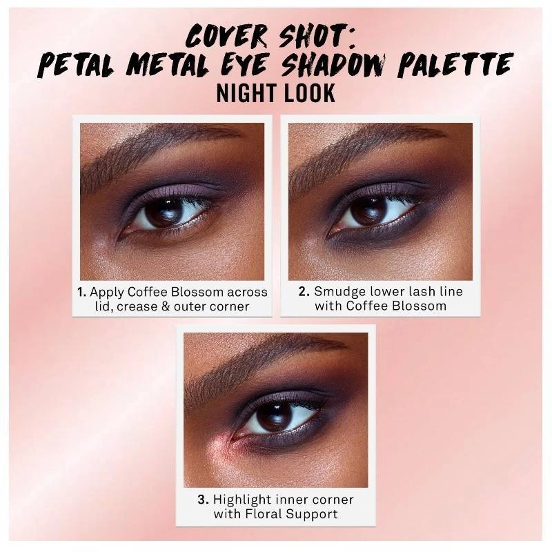 Smashbox Cover Shot Eye Palette 6,2 Gr. - Petal Metal 7 Smashbox Cover Shot Eye Palette 6,2 Gr. - Petal Metal - Billede 5