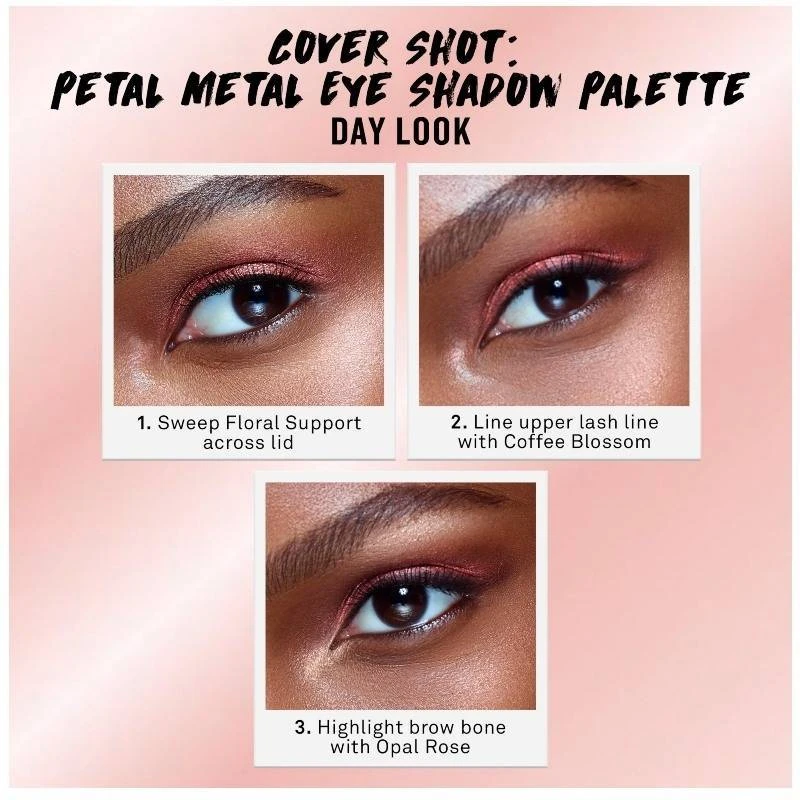 Smashbox Cover Shot Eye Palette 6,2 Gr. - Petal Metal 8 Smashbox Cover Shot Eye Palette 6,2 Gr. - Petal Metal - Billede 6