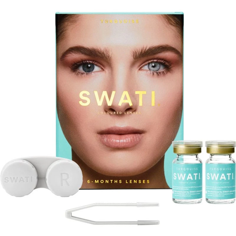 SWATI Cosmetics 6 Months Lenses - Turquoise 3 SWATI Cosmetics 6 Months Lenses - Turquoise