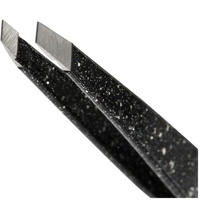 Tweezerman Slant Tweezer - Sparkling Black 4 Tweezerman Slant Tweezer - Sparkling Black - Billede 2