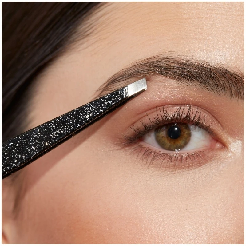 Tweezerman Slant Tweezer - Sparkling Black 5 Tweezerman Slant Tweezer - Sparkling Black - Billede 3